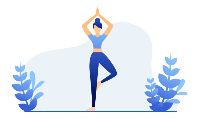 Yoga illustration